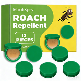Cockroach repellent, complete cockroach defense set, including traps and bait stations suitable for indoor/outdoor use