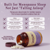 SEASON34 Menopause & Perimenopause Sleep Support for Women 40+ | Night Sweats & Hot Flash–Related Awakenings | Stay Cool All Night & Wake Refreshed |