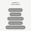 Warm Baby, Menstrual Warm Baby - Menstrual Relief Patch containing Menthol