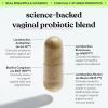 Women's Vaginal Probiotics  containing a mixture of lactic acid bacteria, clinically tested strains, pineapple, and vitamin C