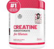 Women's Creatine Powder (with Collagen, Branched-Chain Amino Acid Blend) - Protects Nail Health, 30 Servings, No Sucrose, No Additives, 8.46 Ounces