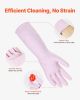 Reusable Dishwashing Gloves, 2 Pairs Colorful Reusable Household Kitchen Cleaning Gloves for Washing Dishes and Cleaning Tasks