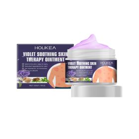 Houkea Violet Skin Eczema Soothing Cream Soothes Skin Discomfort, Moisturizes Gently, Repairs The Skin And Enhances Comfort
