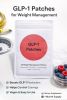 GLP-1 Weight Management Patches, 30 Count, Supports GLP-1 Production, Cravings Support, Vegan, 1 Month Supply