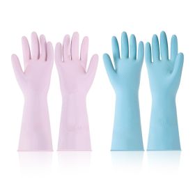 Reusable Dishwashing Gloves, 2 Pairs Colorful Reusable Household Kitchen Cleaning Gloves for Washing Dishes and Cleaning Tasks