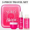 3pcs Set SOLO EN Body&Hair Fragrance Mist Perfume&Bubble Bath&Body Butter Travel Box for Men And Women, 4 Different Flavor Gift Box, Dating
